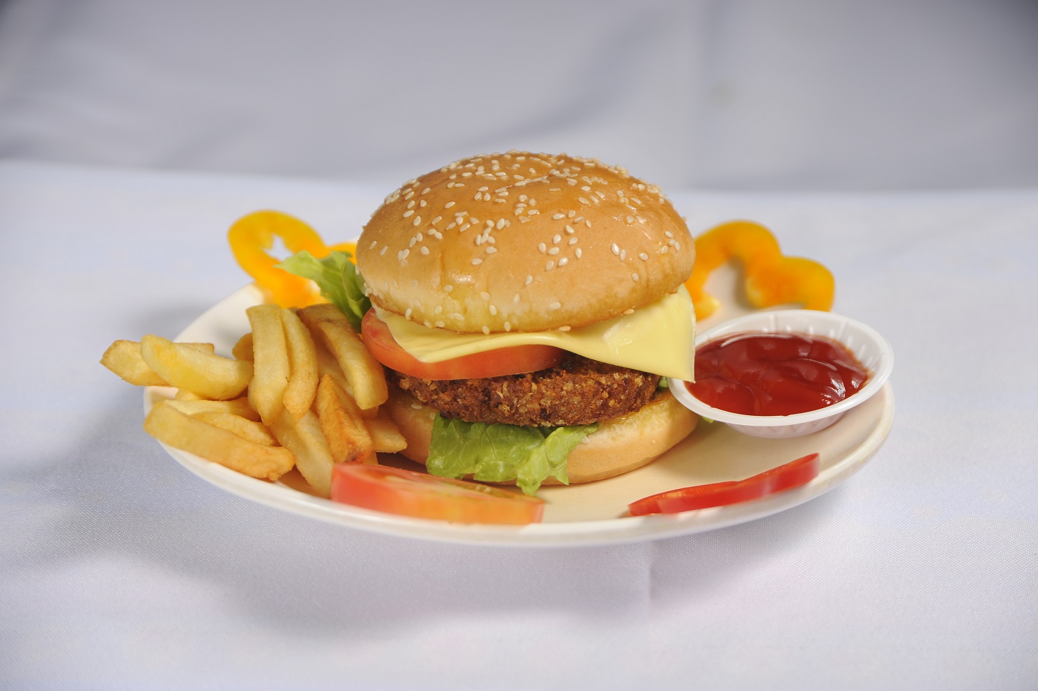 Burger With Fries Burger With Fries